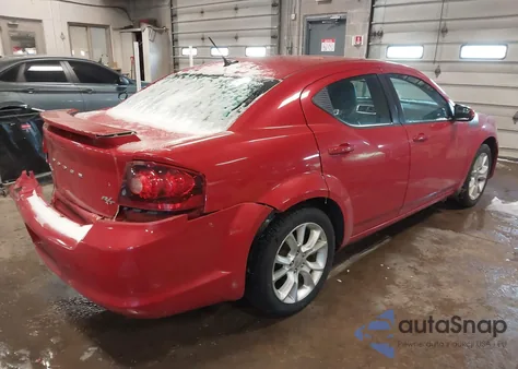 2013 Dodge Avenger R/T z USA, uszkodzony, nr VIN 1C3CDZBG9DN685273